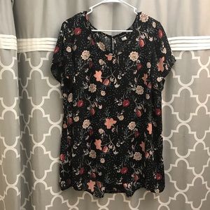 Torrid Floral Blouse